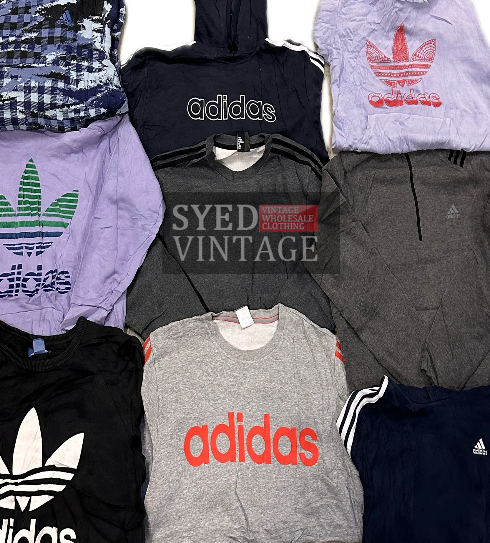 Adidas Branded Sweatshirts Hoodies Mix *