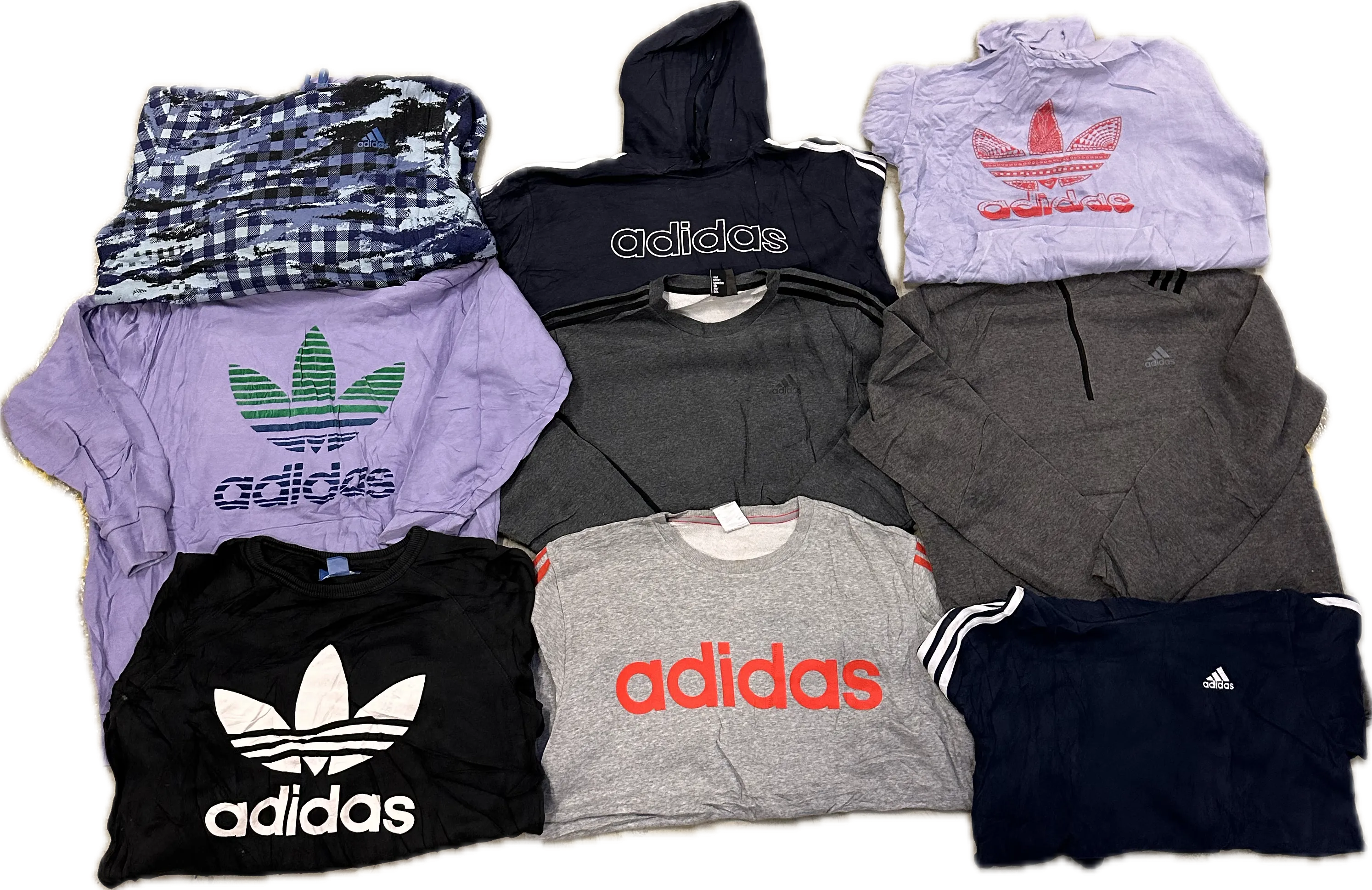 Adidas Branded Sweatshirts Hoodies Mix *