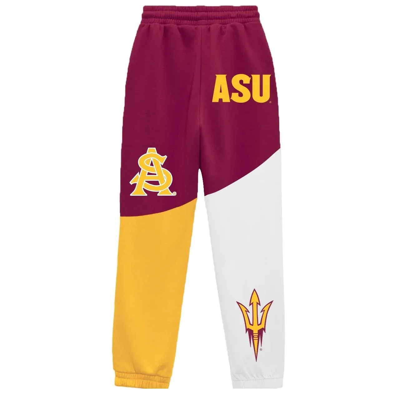 Arizona State ASU Color Block Joggers