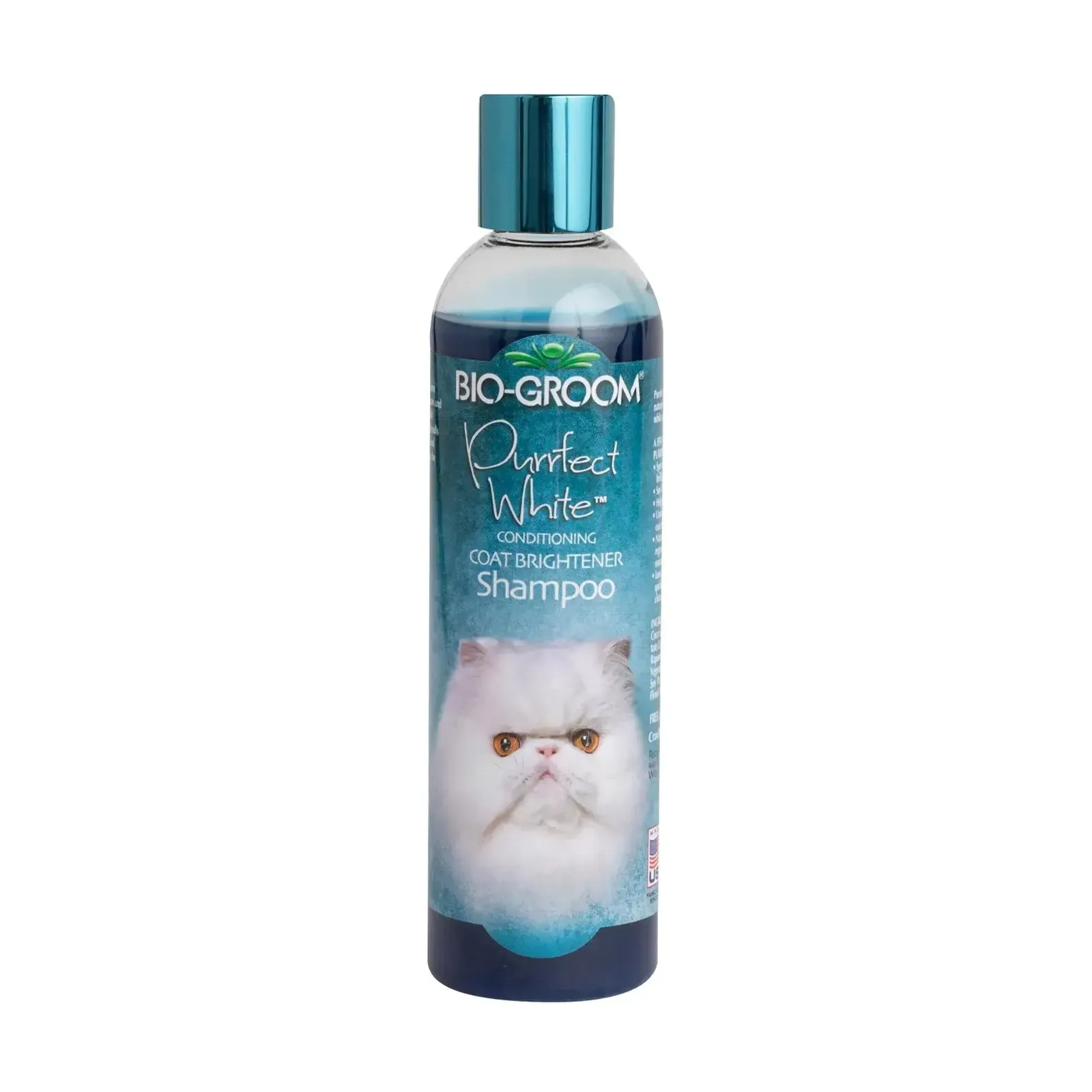 Bio-Groom - Purrfect White Conditioning Coat Brightener Shampoo for Cats 8oz