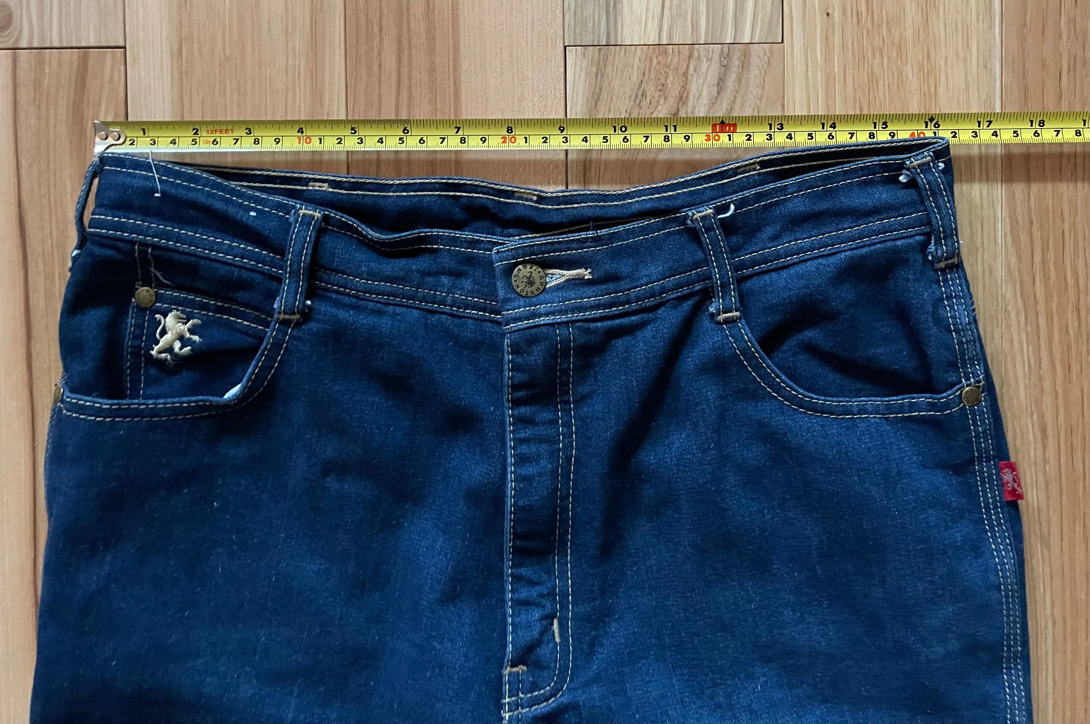 Blue Jeans Vintage Braxton Stretch Size 32L