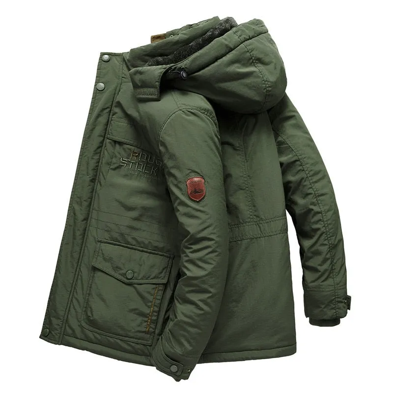 BROWN | Multifunctional Warm Waterproof Jacket