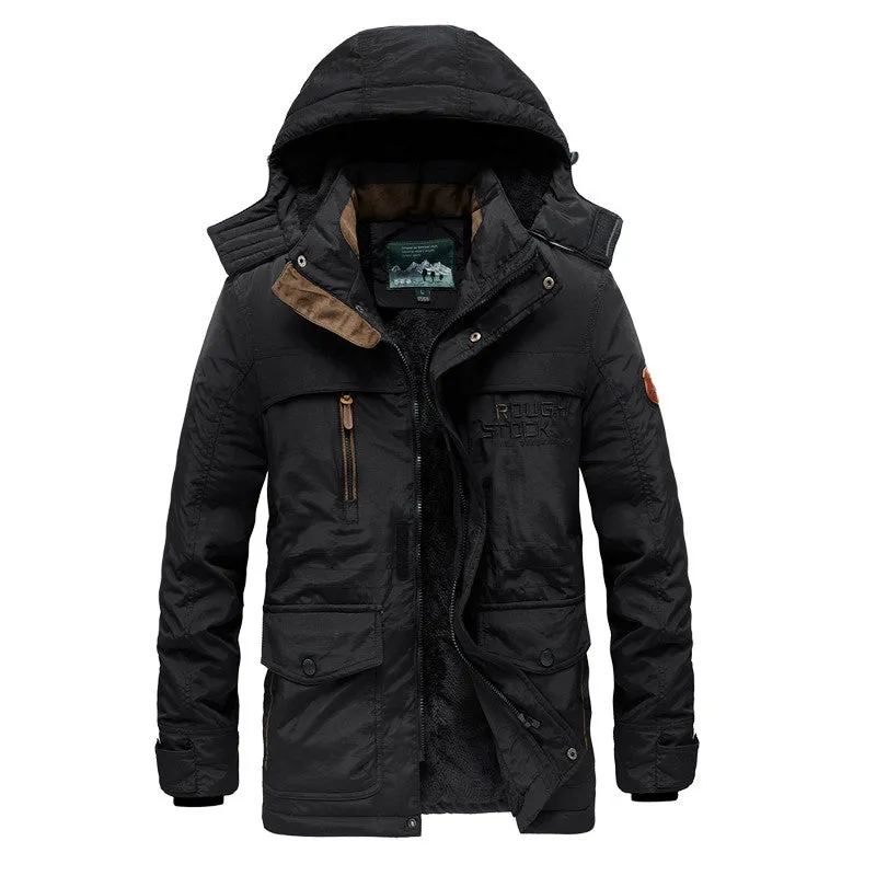 BROWN | Multifunctional Warm Waterproof Jacket