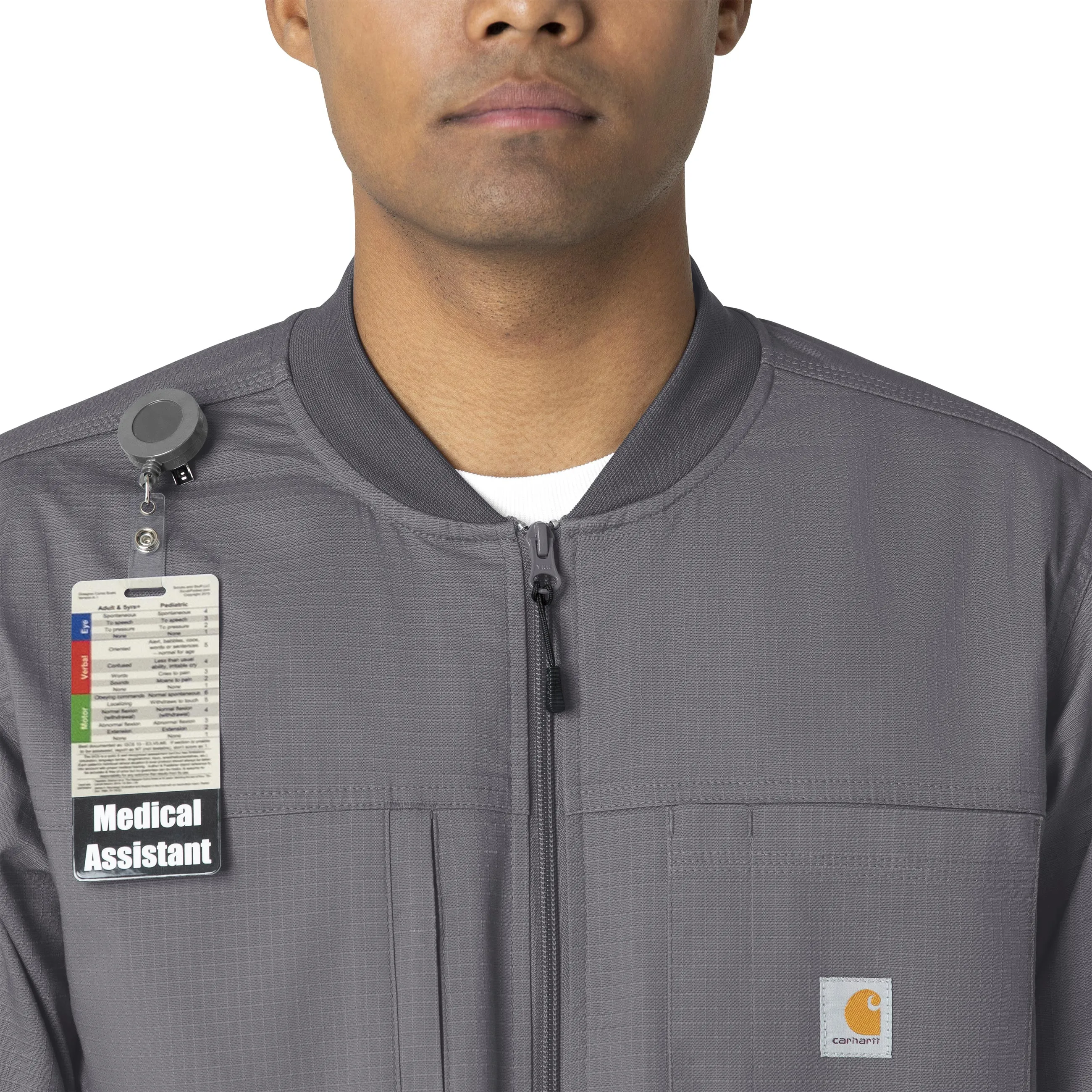 Carhartt Men's Utility Warm-Up Scrub Jacket C81418