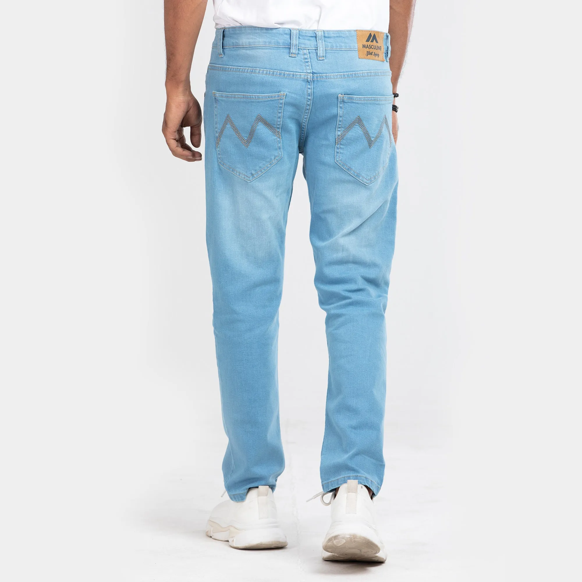 Comfort Stretch Semi Fit Jeans - Super Light