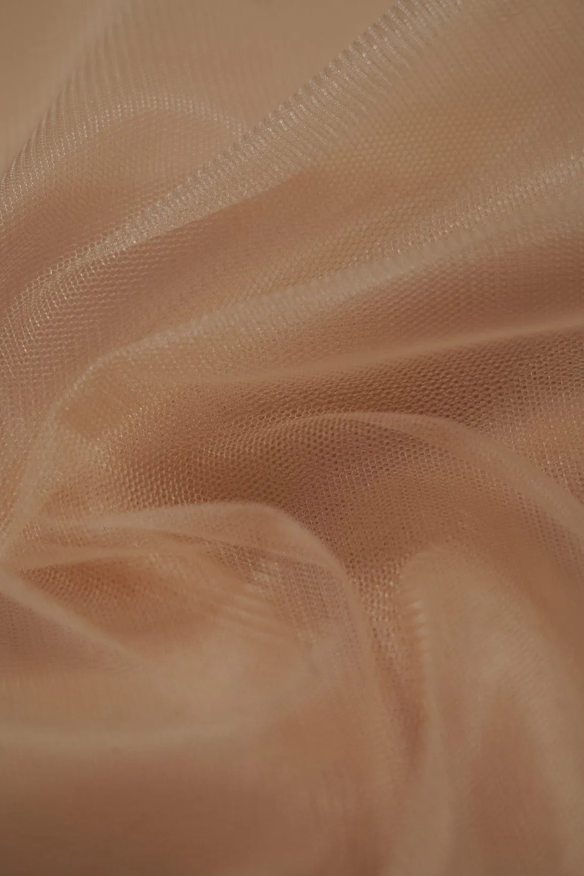 Dark Beige Dyed Soft Net