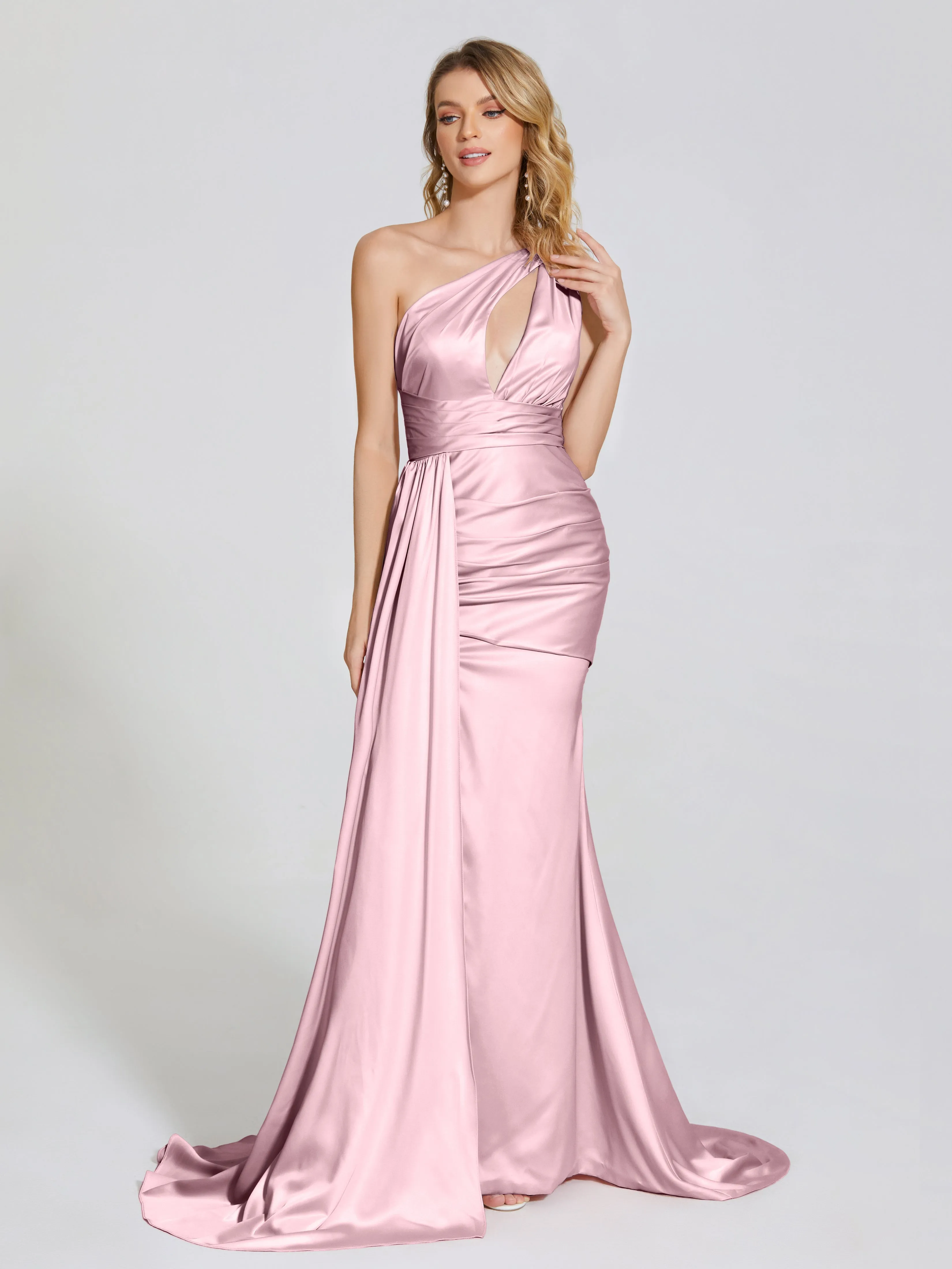 Emersyn Sexy Soft Satin Bridesmaid Dresses