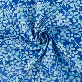 Fashion Rayon Batiks - Aqua Lei Yardage