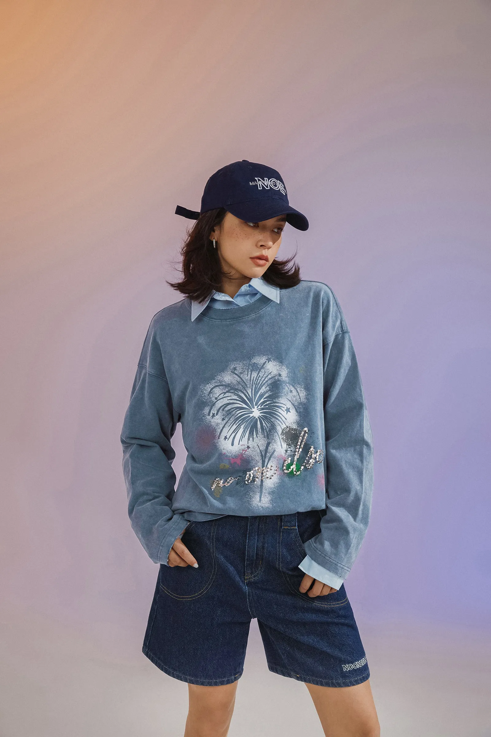 Fireworks Loose Fit Sweatshirt