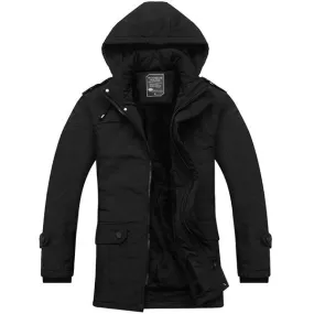 Fleece Warm Hooded Coat