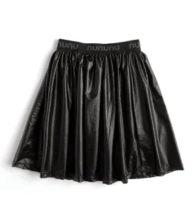 flowy nylon skirt