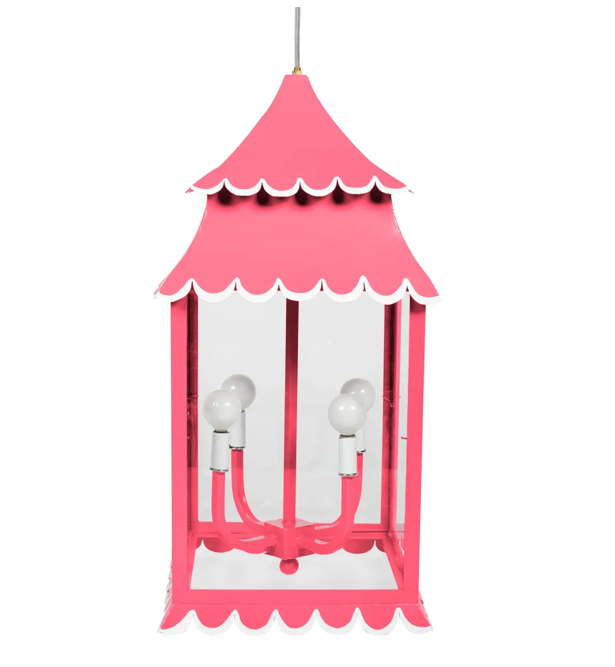 Girly Hanging Lantern in Pink