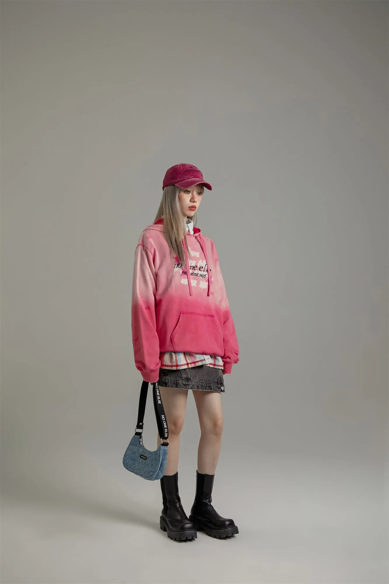 Gradient Loose Fit Hoodie