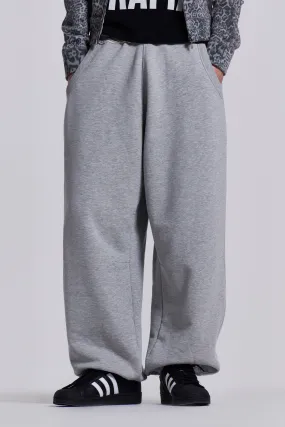 Grey Marl Cuffed Monster Joggers