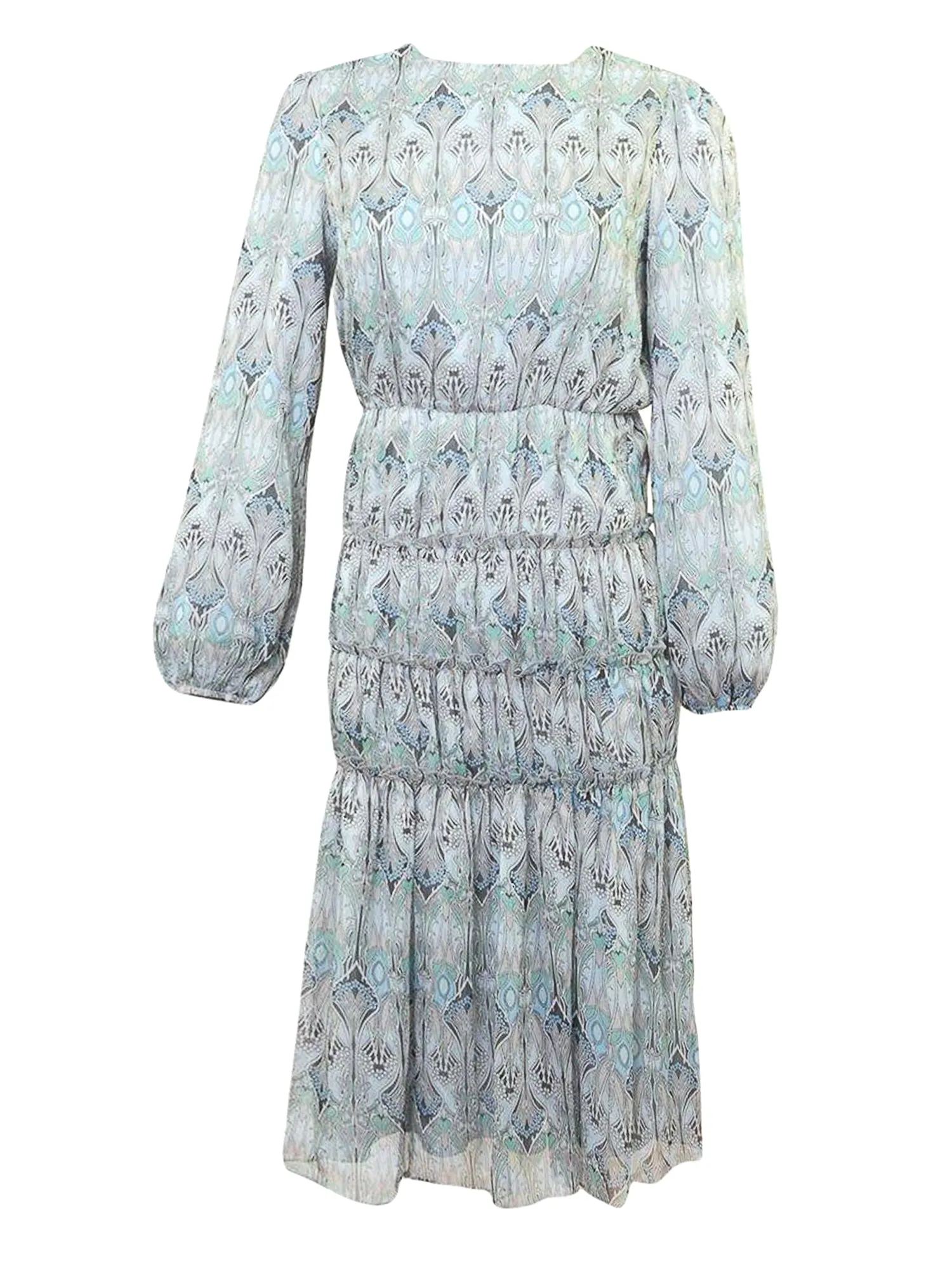 Harriet & Mary Smocked Print Dress