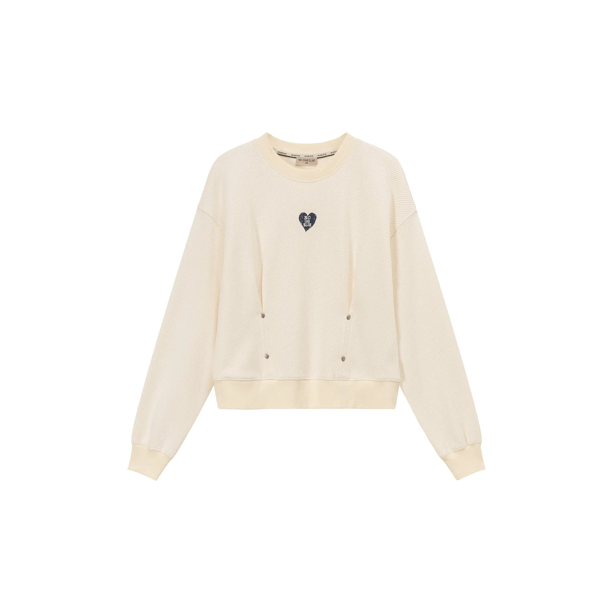 Heart Logo Loose Fit Sweatshirt