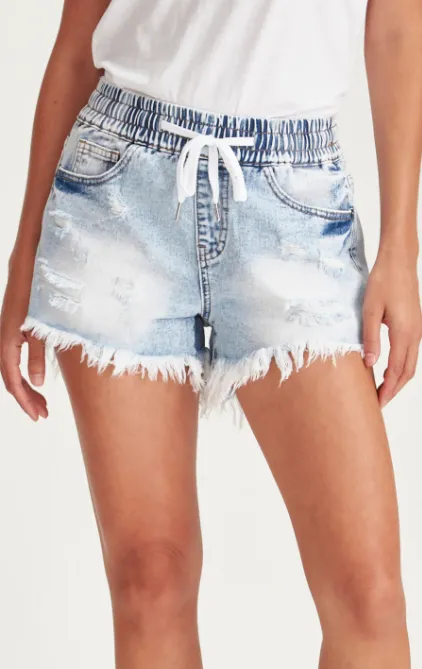 Junkfood Stella Blue Shorts