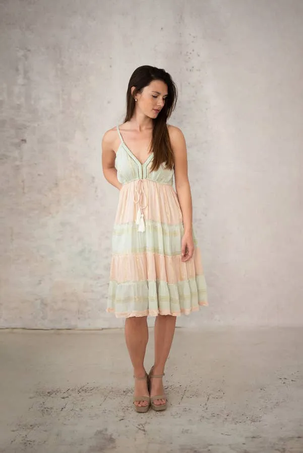 Mara Spanish Handmade Flowy Dress