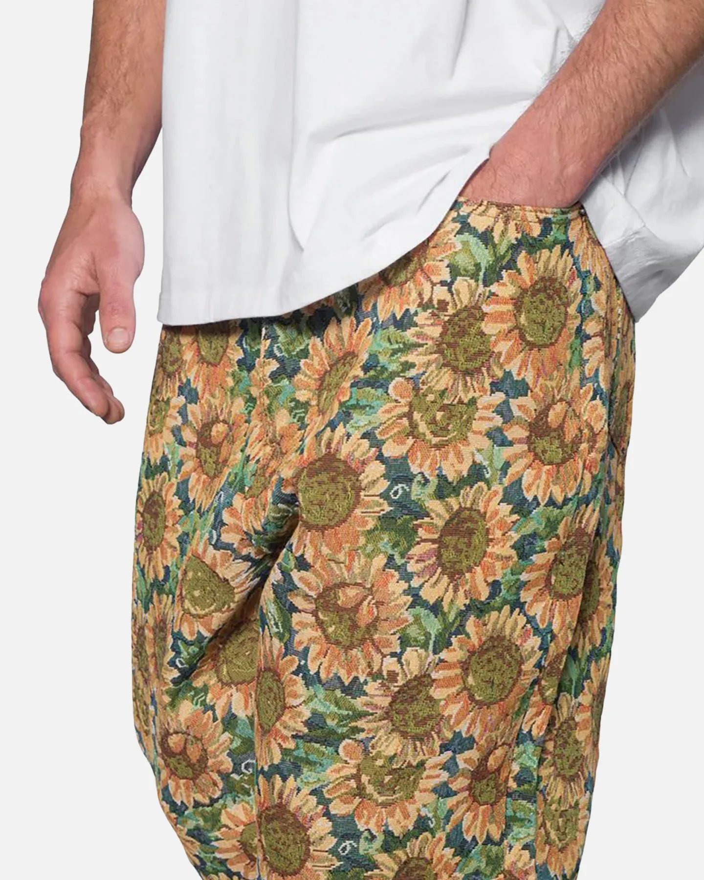 MNML Ultra Baggy Sunflower Pants Multi