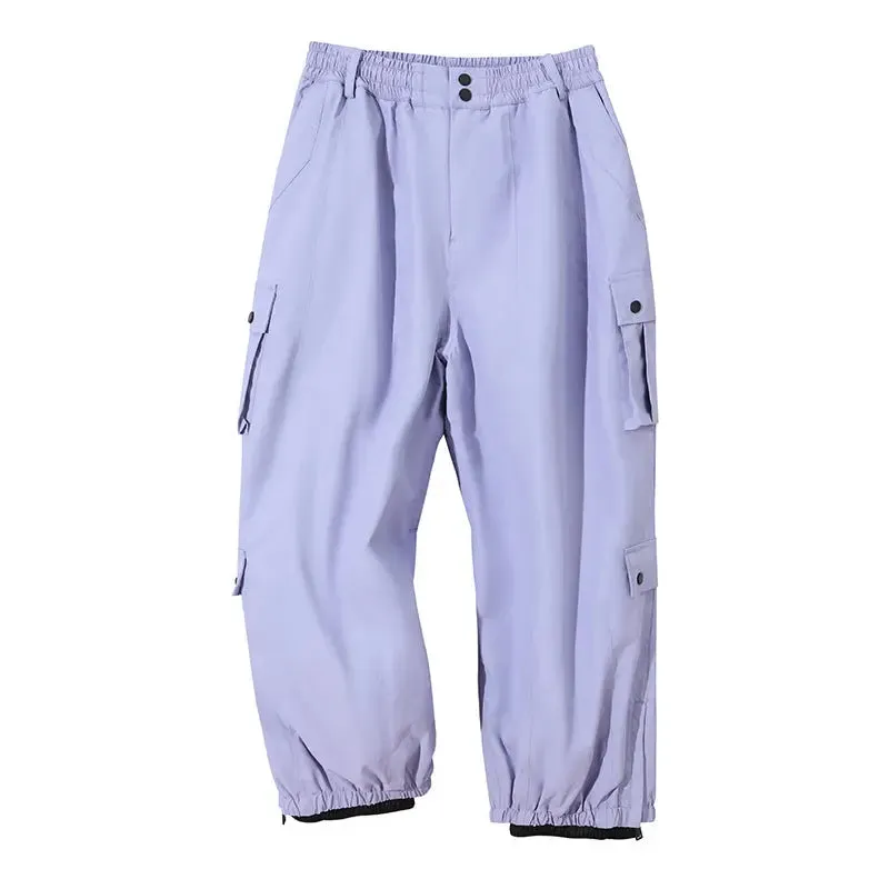 Oversized Snowboard Pants Couple Style Ski Wear