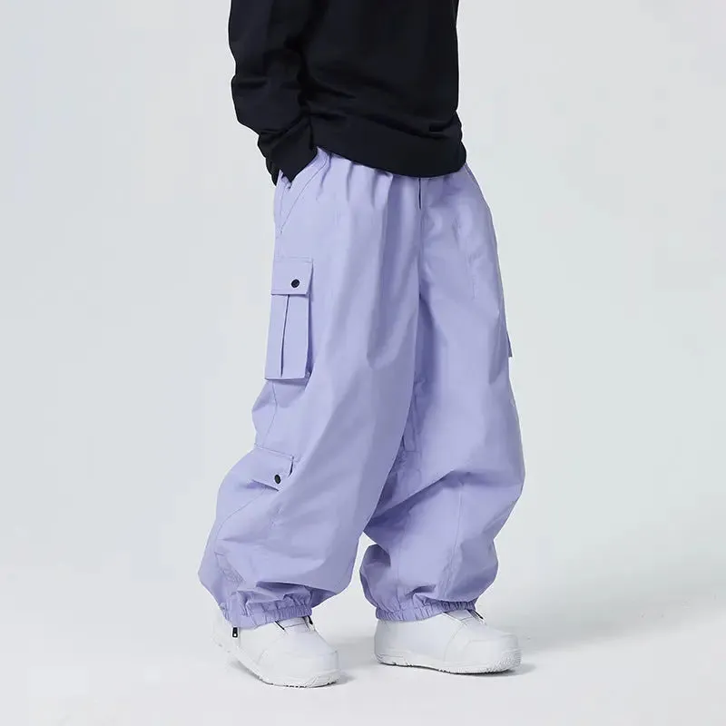 Oversized Snowboard Pants Couple Style Ski Wear