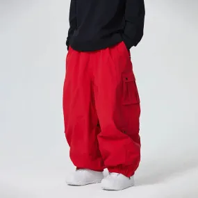 Oversized Snowboard Pants Couple Style Ski Wear