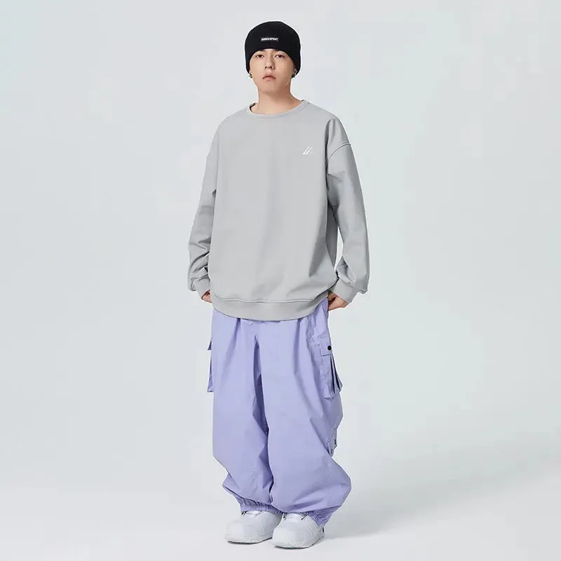 Oversized Snowboard Pants Couple Style Ski Wear