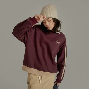 Polo Collar Loose Fit Sweatshirt