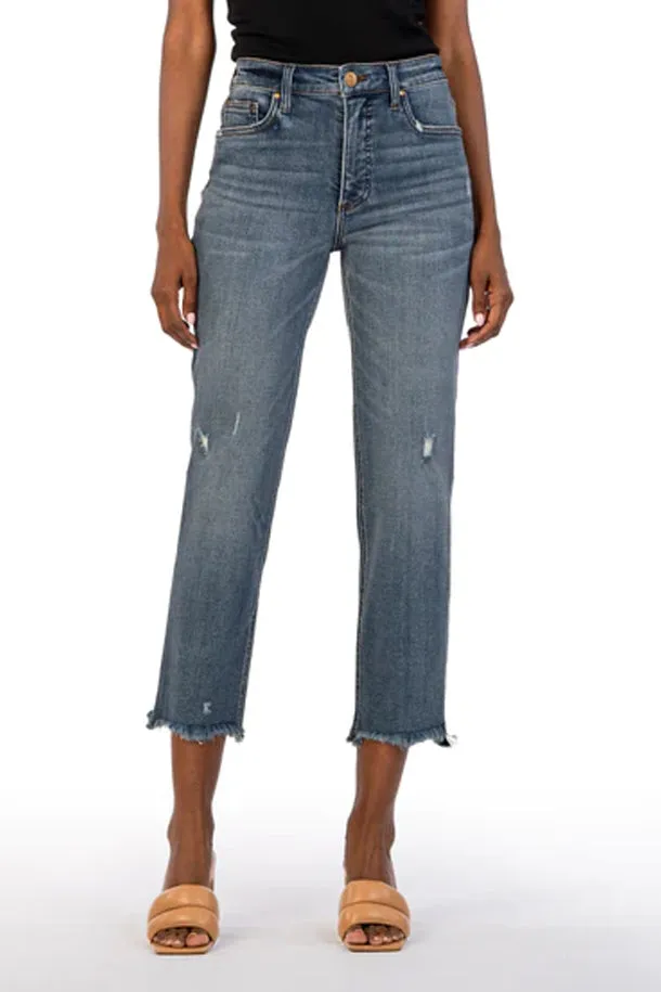 Rachael High Rise Fab Ab Mom Jean