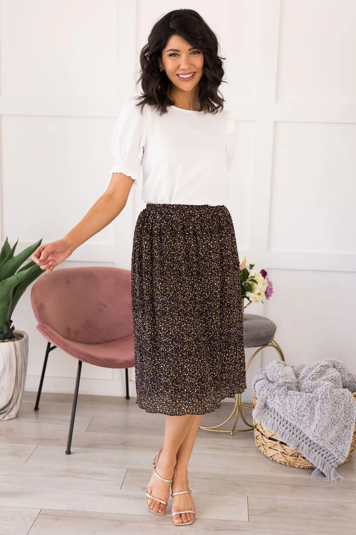 Simple & Sweet A-line Skirt