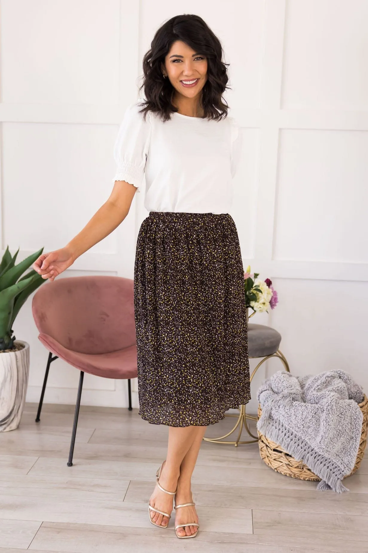 Simple & Sweet A-line Skirt