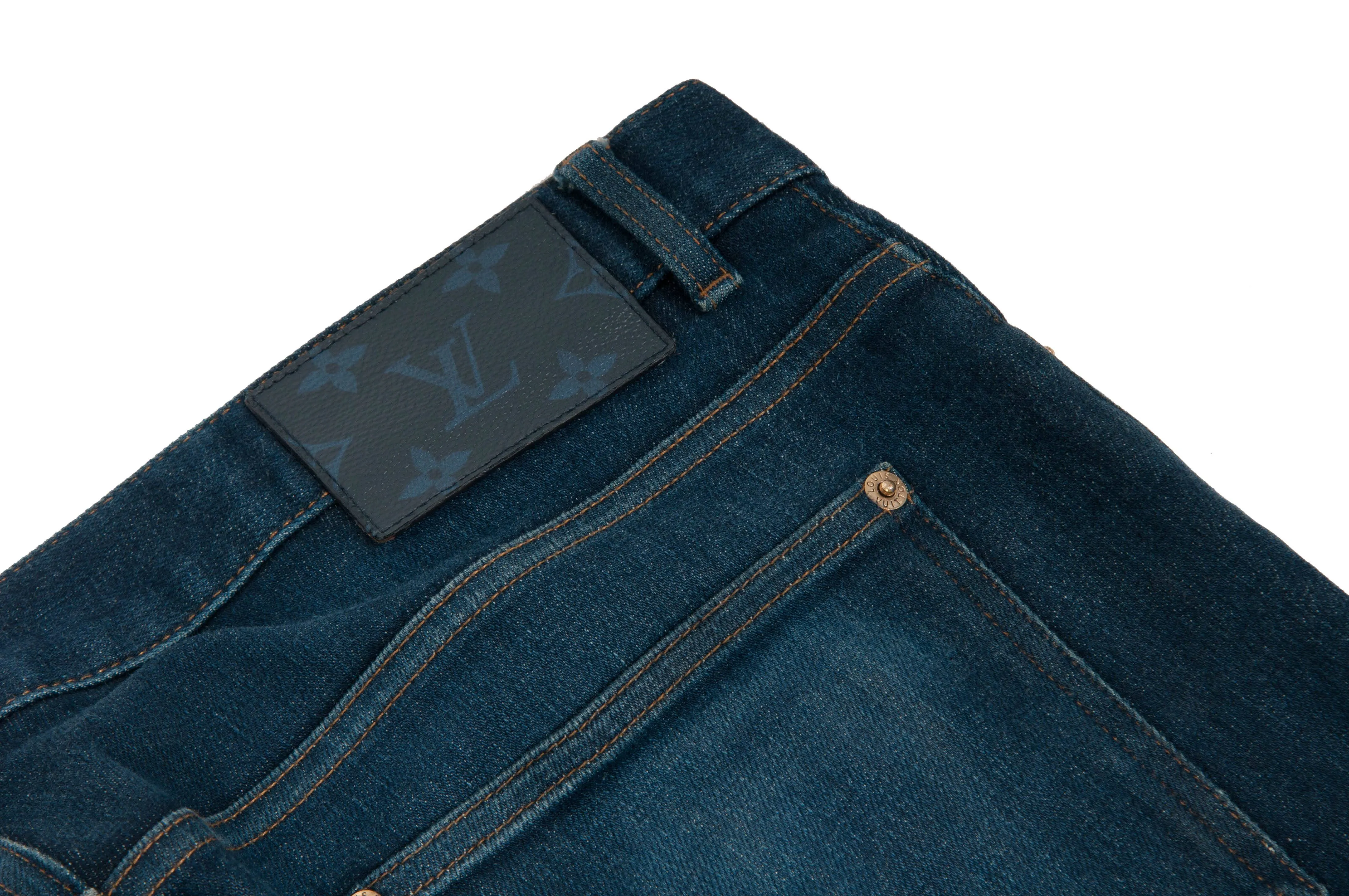 Slim Stretch Indigo Denim Jeans