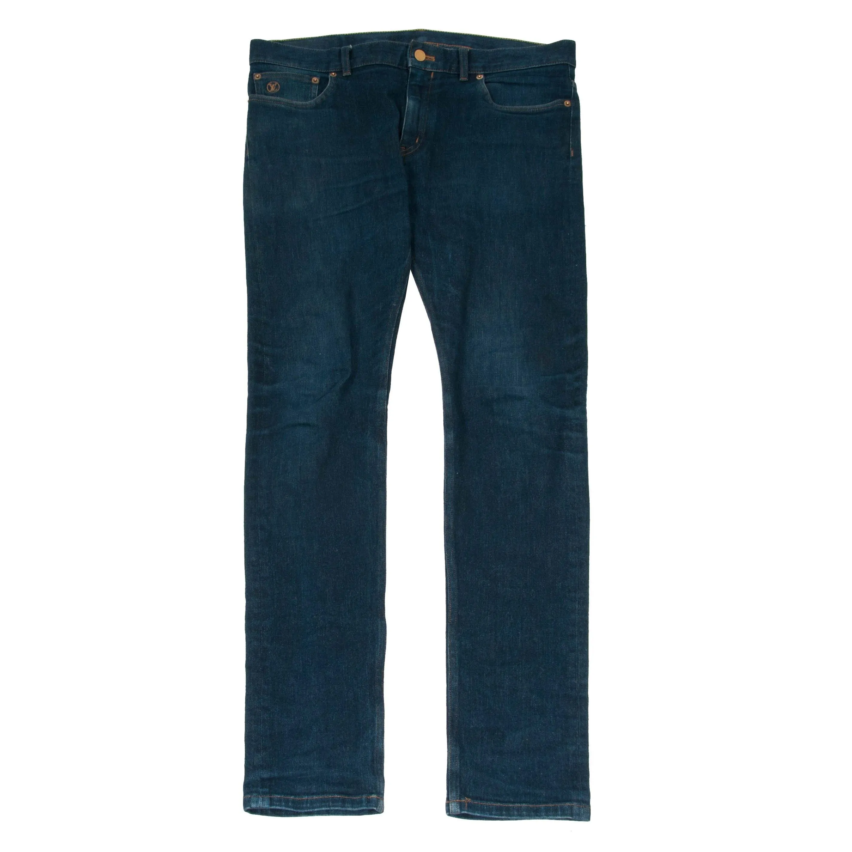 Slim Stretch Indigo Denim Jeans