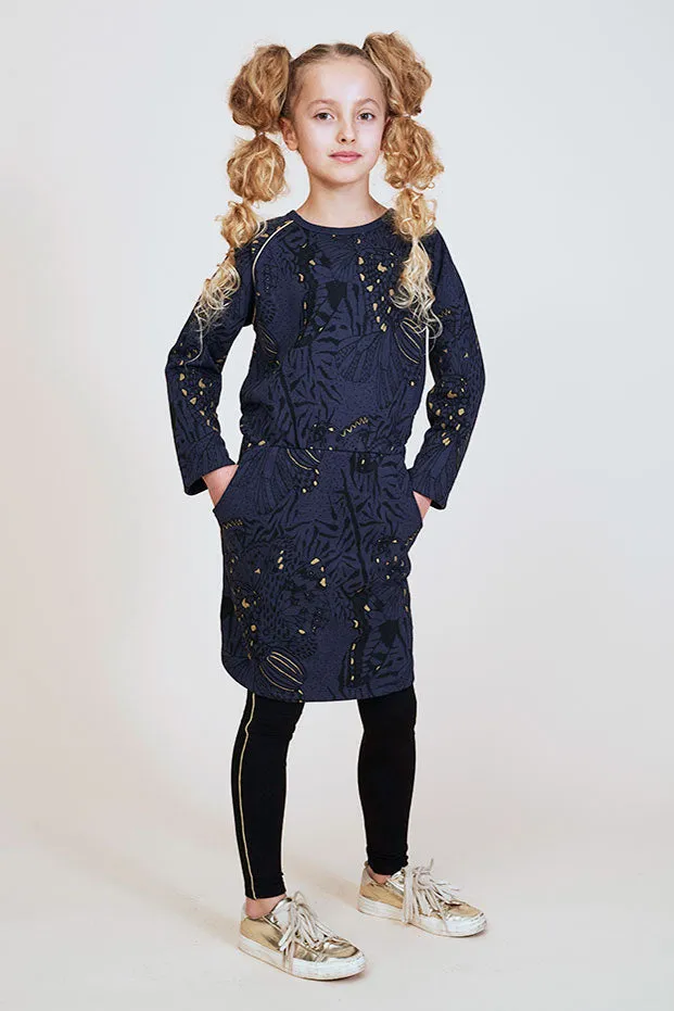 Soft Gallery Janel Girls Dress - Black