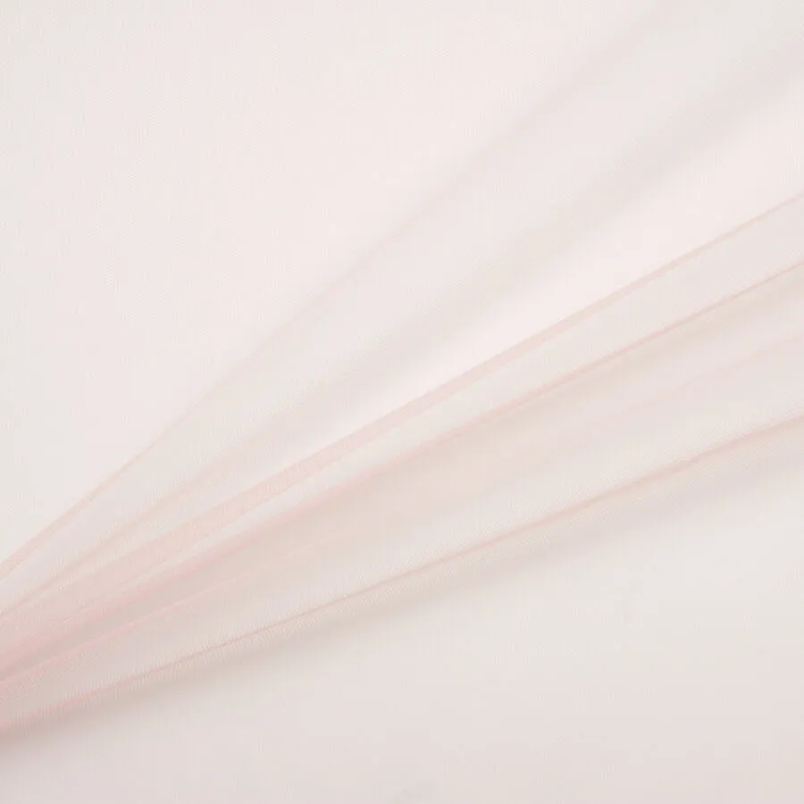 Soft Rose Pink Polyamide Tulle