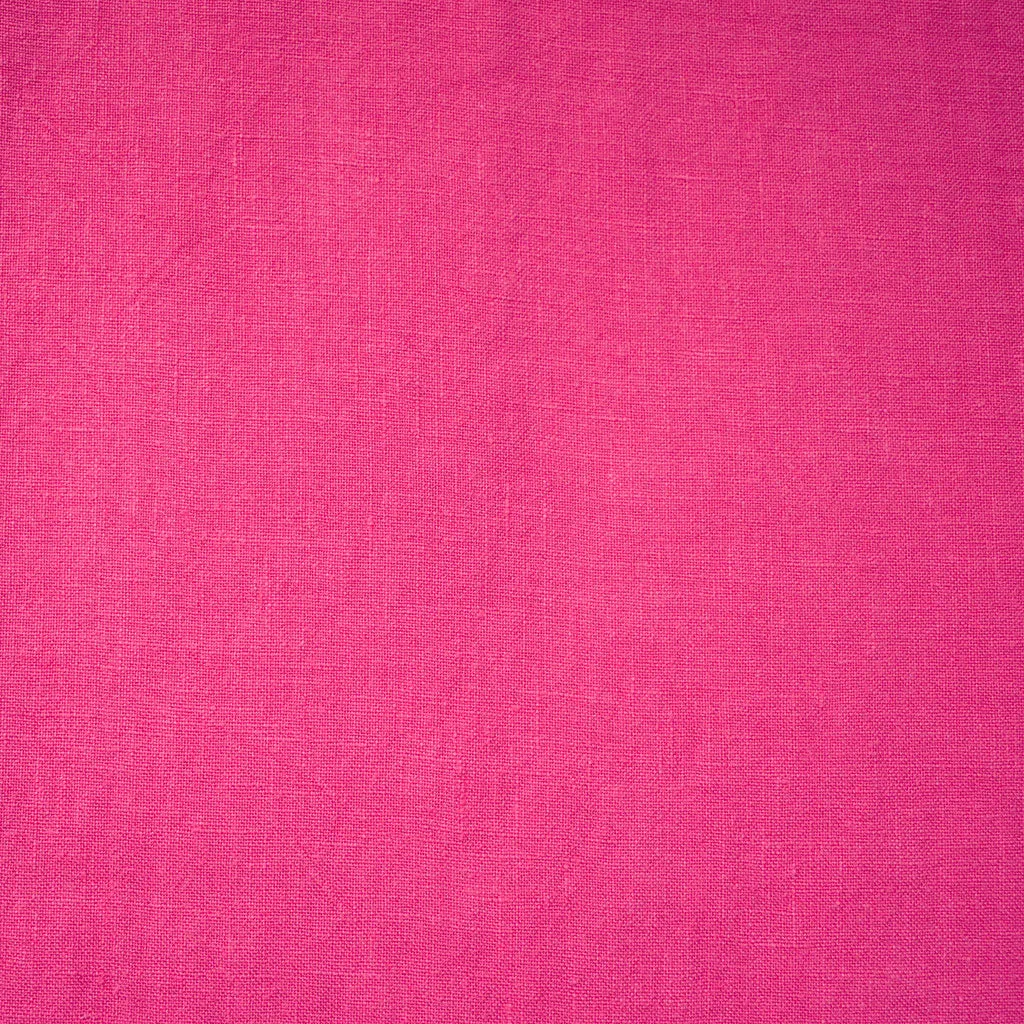 Soft Washed Linen Solid Fuchsia