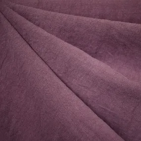 Soft Washed Linen Solid Grape