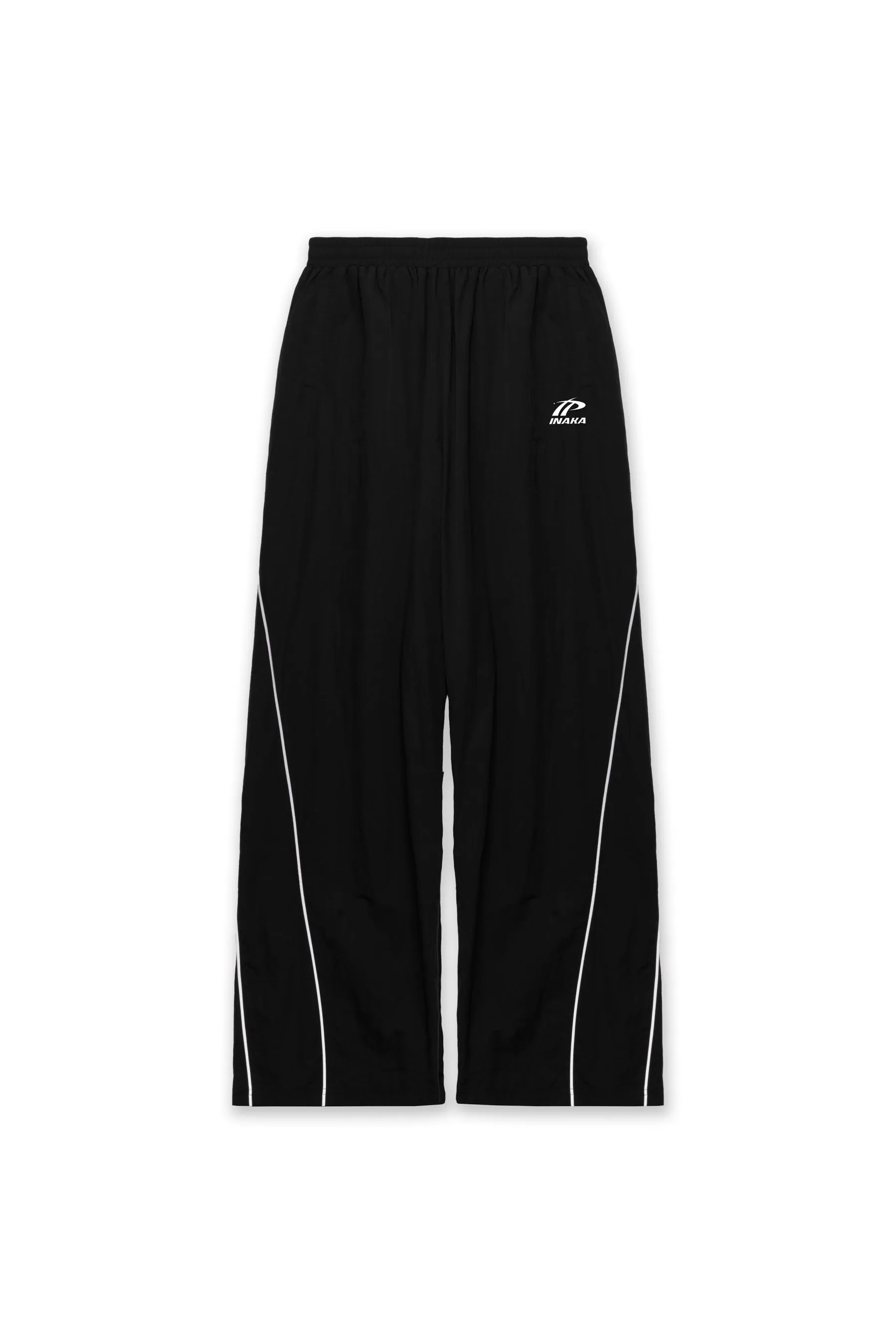 SPORTSWEAR BAGGY TRACK PANTS - BLACK