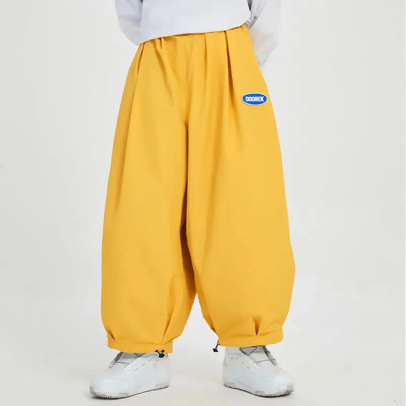 Super Baggy Snowboarding Pants Oversized Skiing Trousers