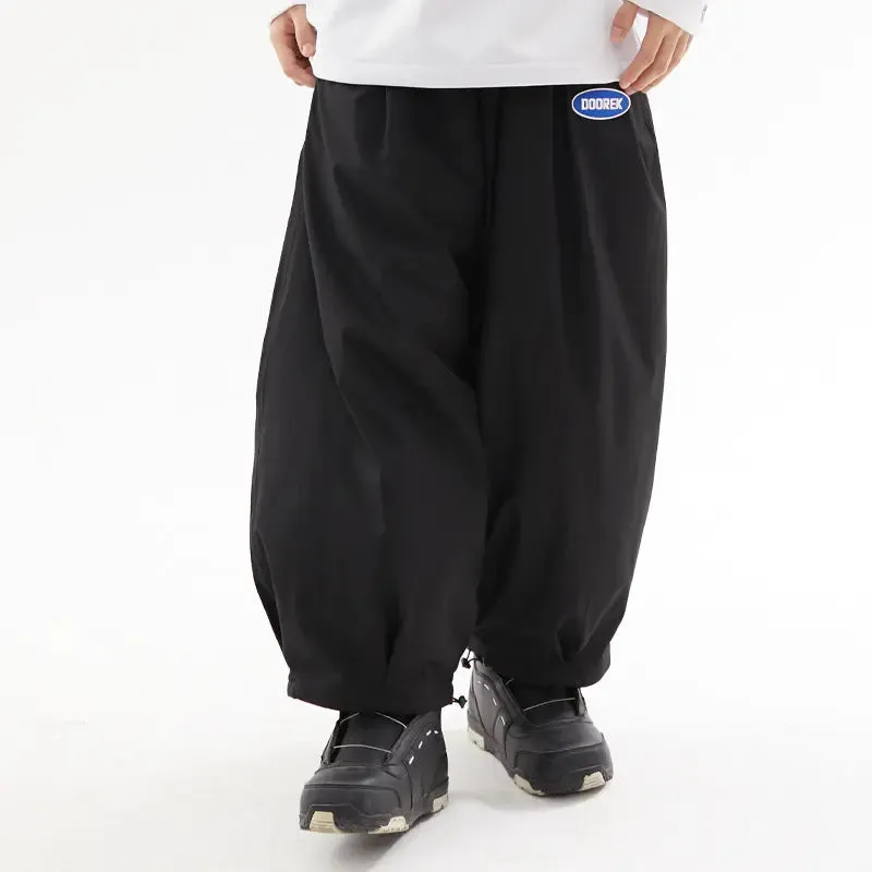 Super Baggy Snowboarding Pants Oversized Skiing Trousers