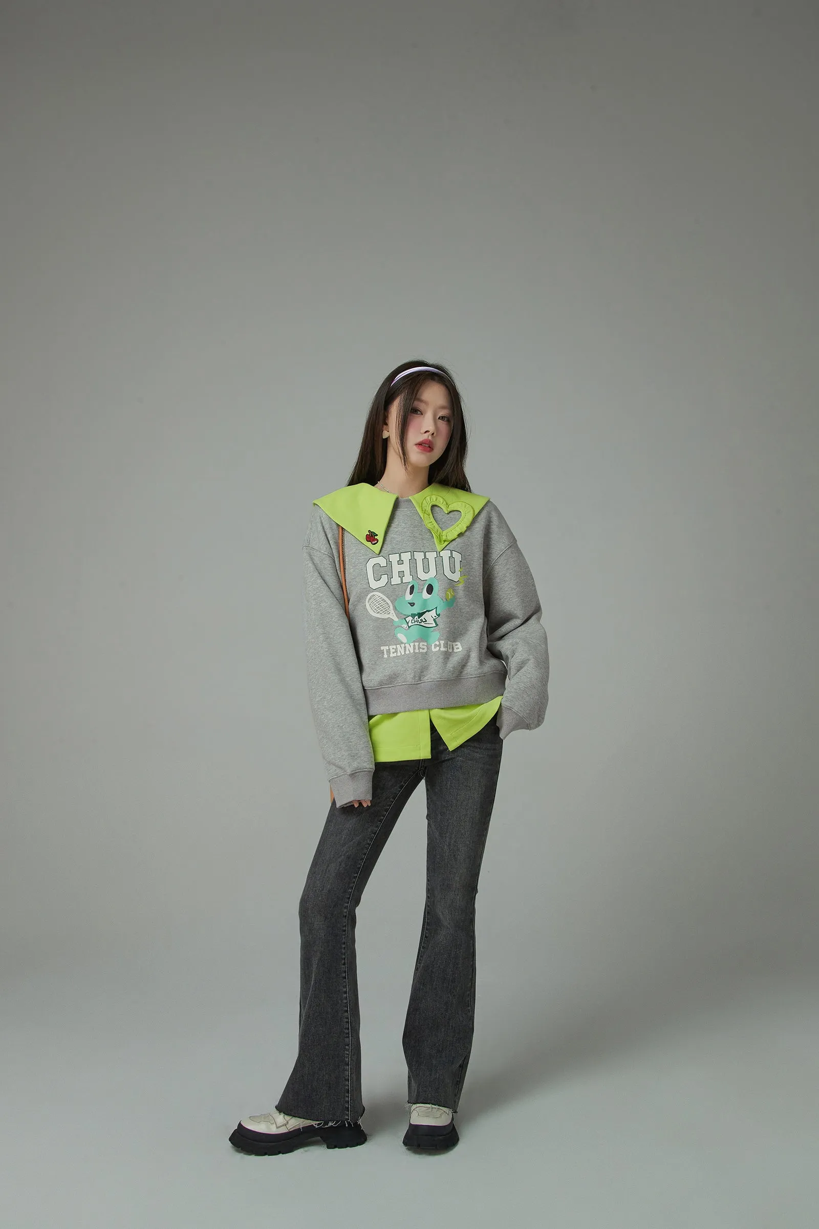 Tennis Frog Loose Fit Sweatshirt