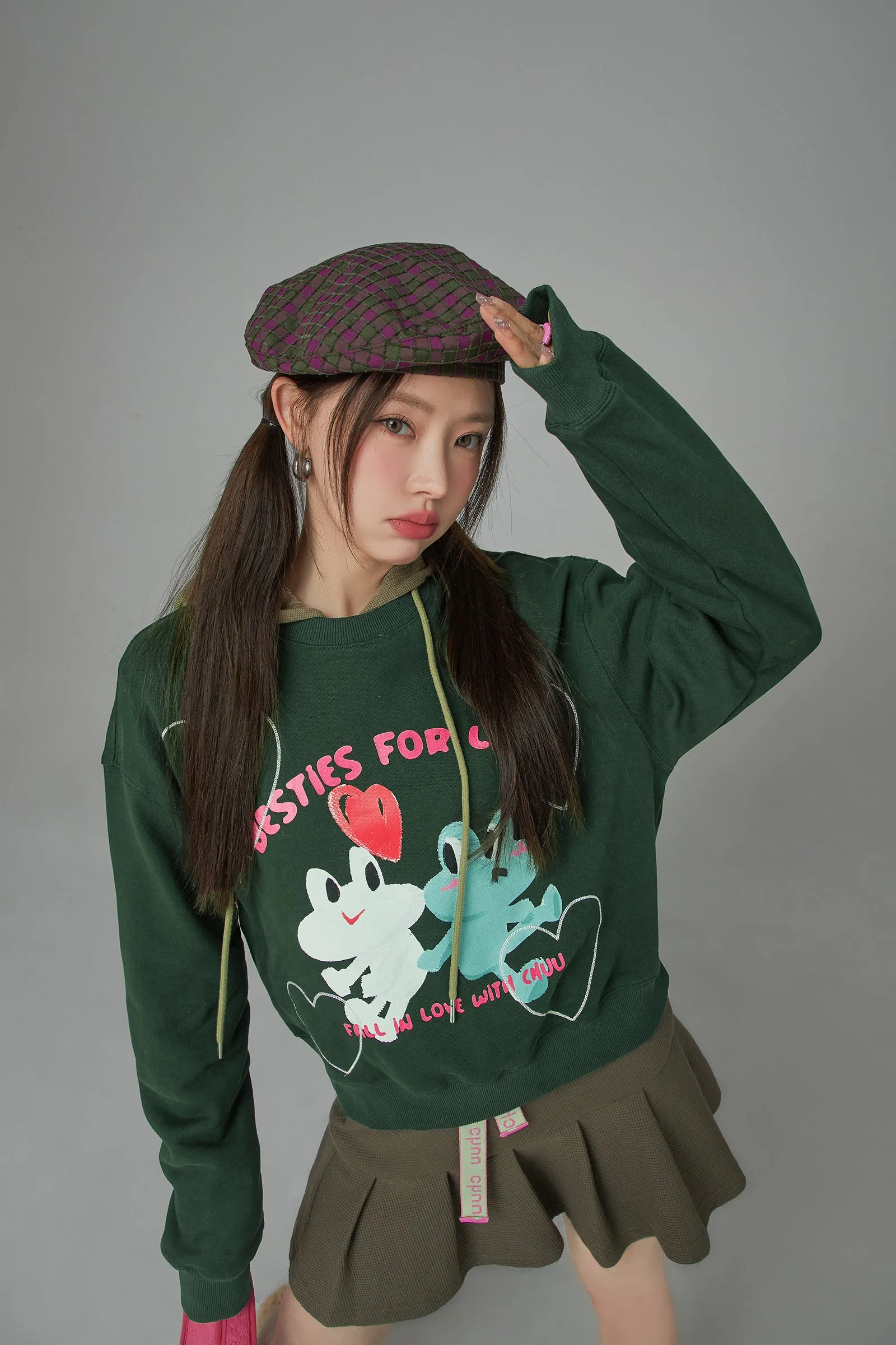 Tennis Frog Loose Fit Sweatshirt