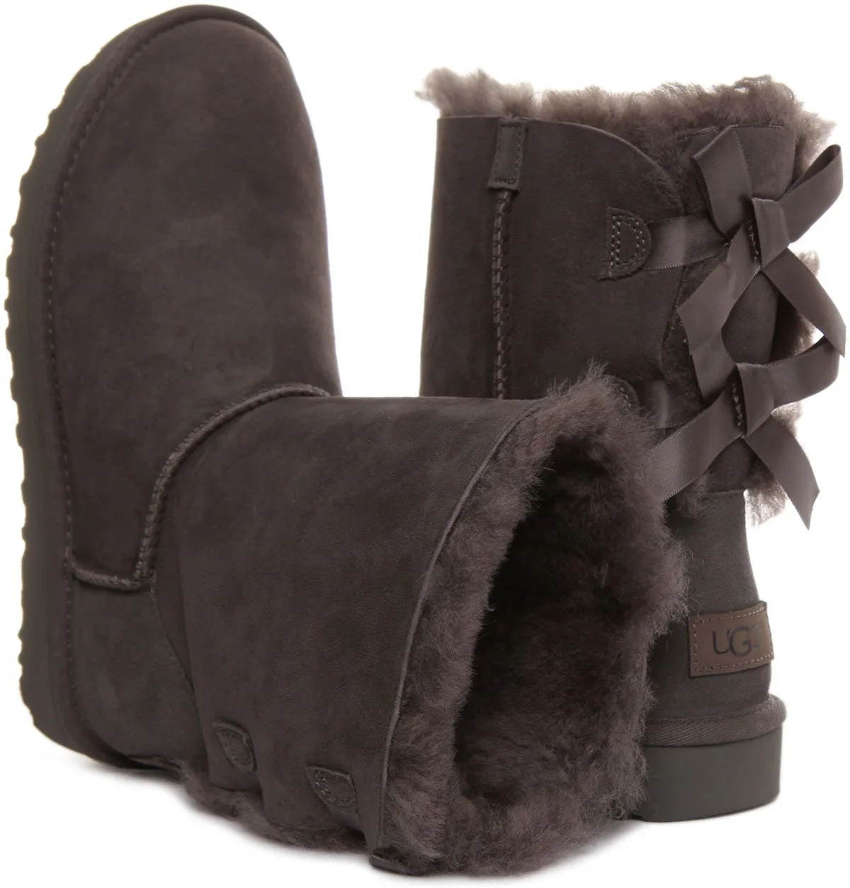 Ugg Australia Bailey Bow Ii In Grey