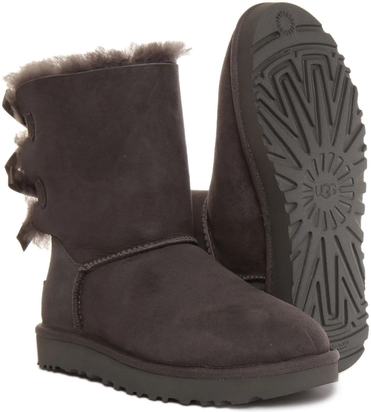 Ugg Australia Bailey Bow Ii In Grey