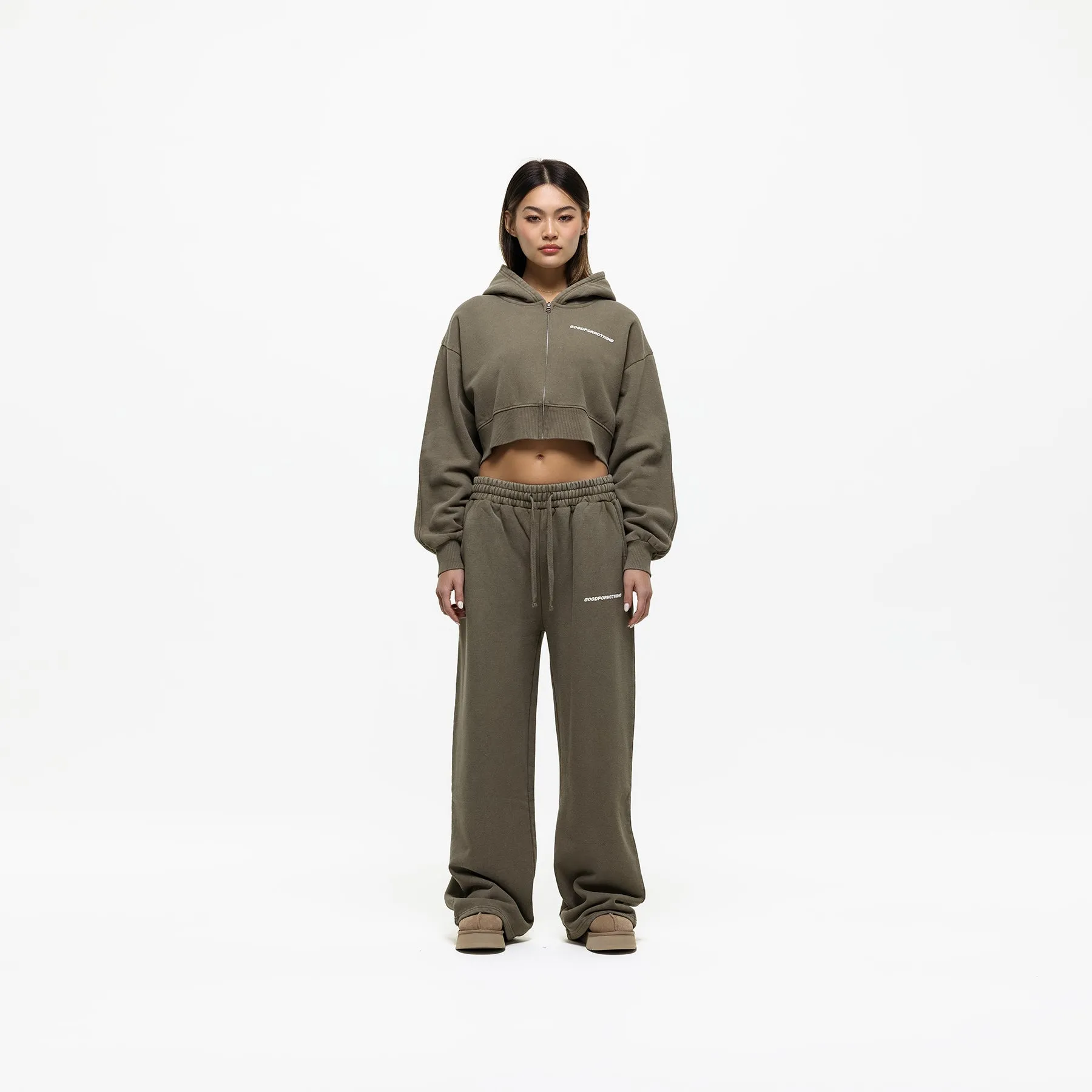 Vintage Washed Olive Sweatpant (Final Sale)