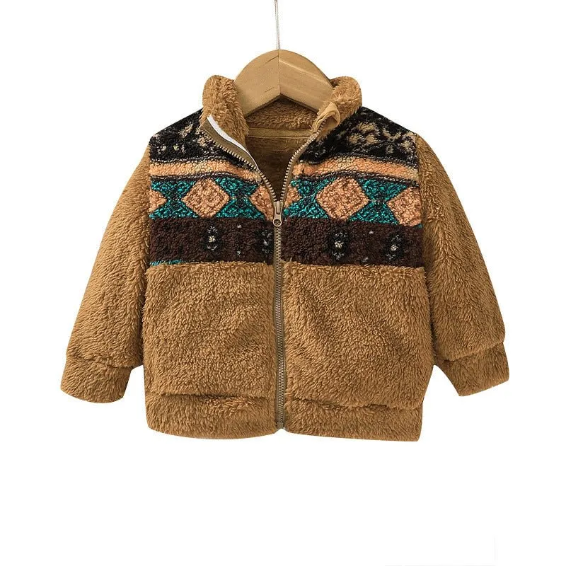 Warm Winter & Autumn Jacket For Small Children