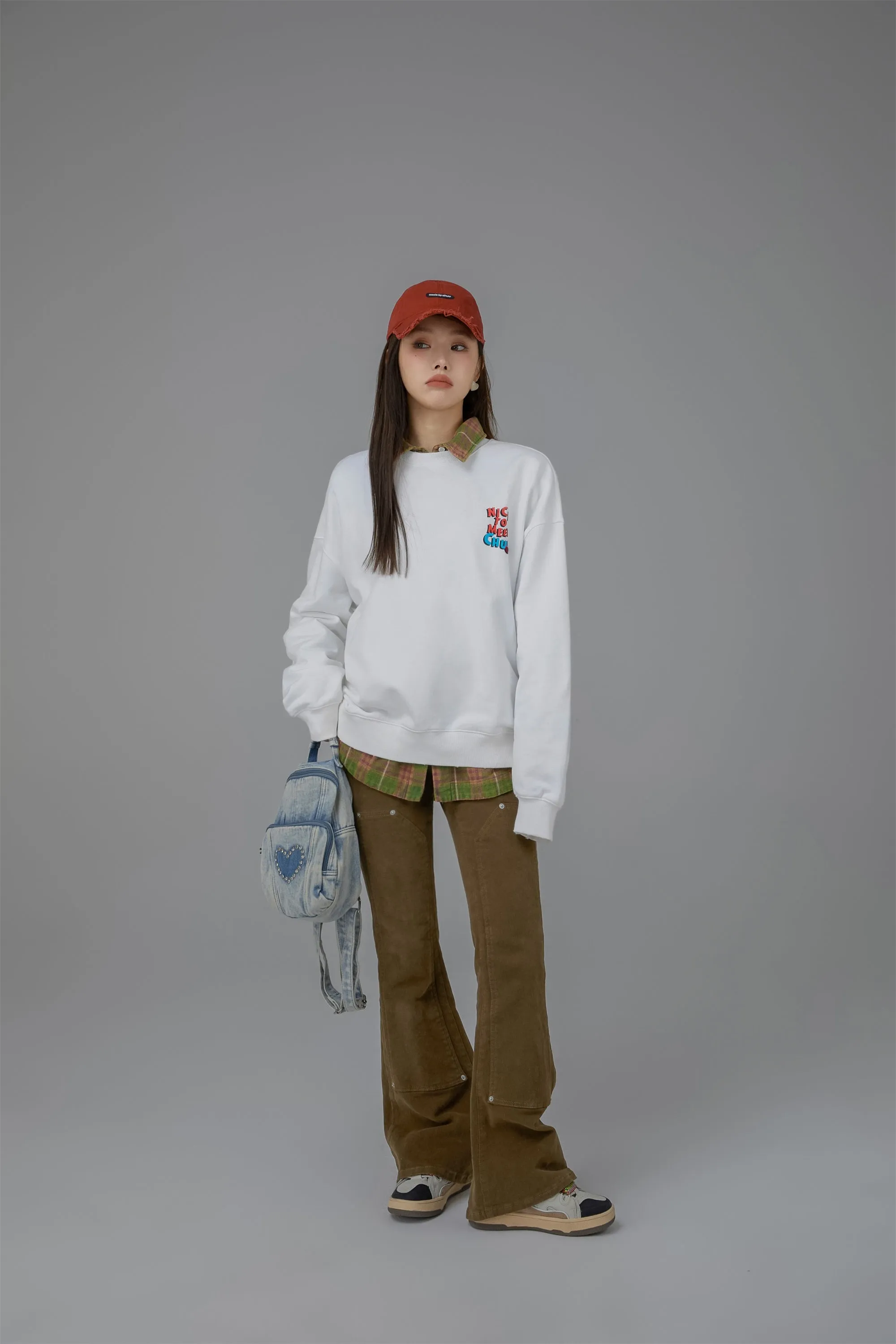 We Have Met Before Chuu Loose Fit Sweatshirt