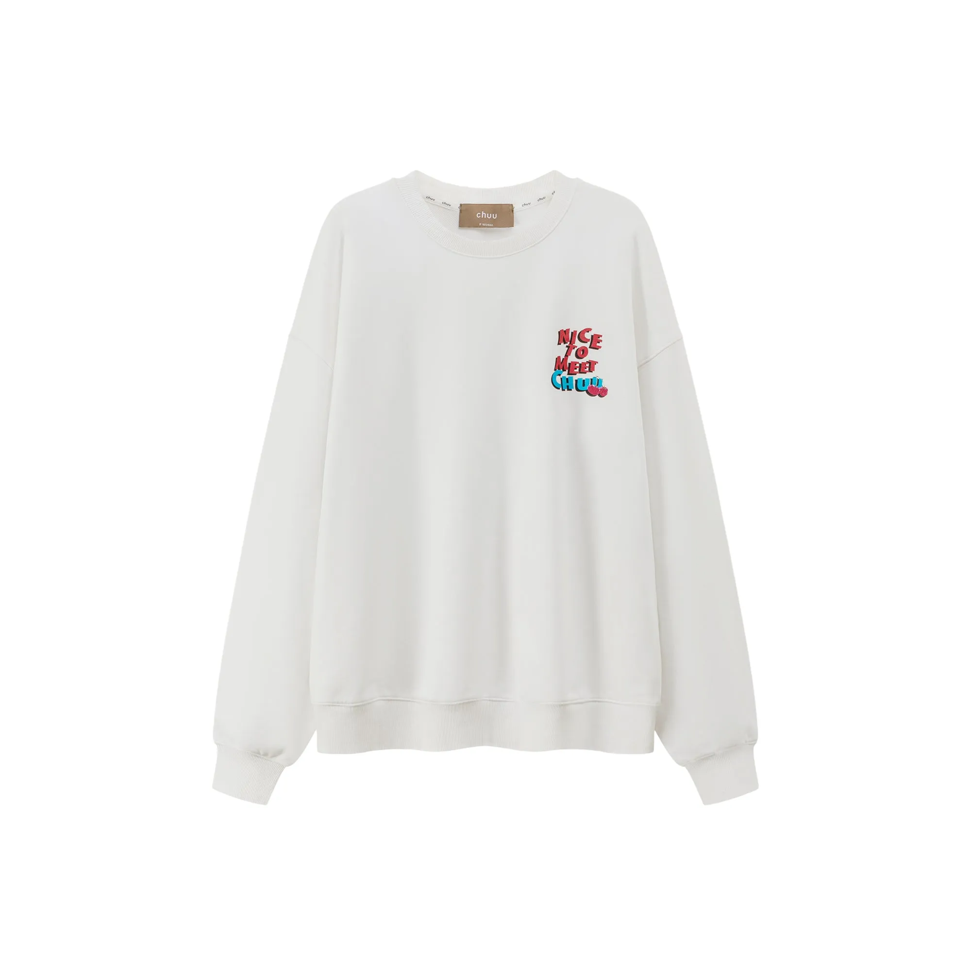 We Have Met Before Chuu Loose Fit Sweatshirt