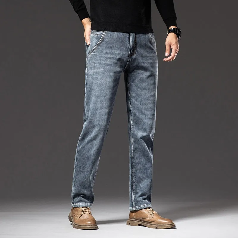 West Louis™ Winter Fleece Warm Classic Jeans