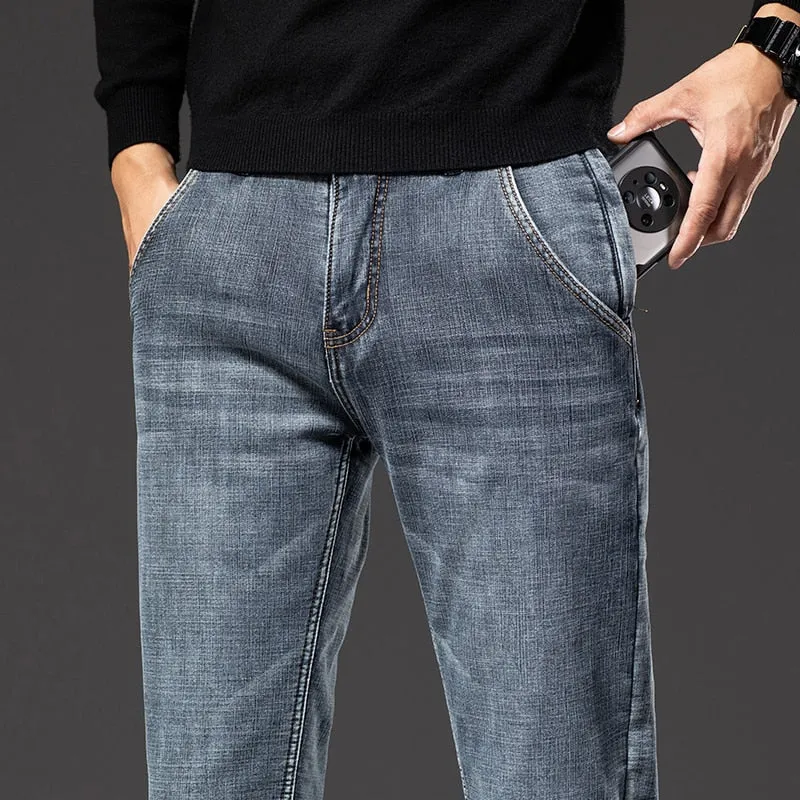 West Louis™ Winter Fleece Warm Classic Jeans